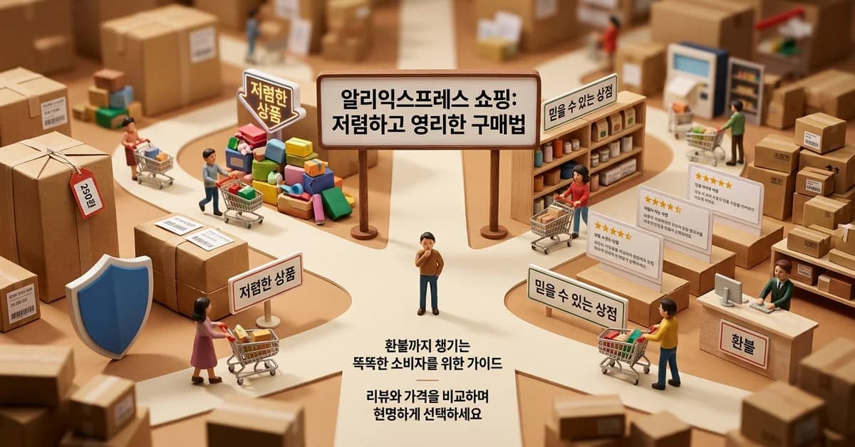 AliExpress - 알리익스프레스 shopping 환불까지 챙기는 저렴하고 영리한 구매법
